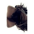 thumbnail image 3 of Western Genuine Tool Leather Cowhide Fur Fringe Womens Crossbody Bag, 3 of 3
