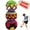 3 Pcs-A, variant on 3Pcs Hand-Made Knitted Hacky Bag Footbag Sack for Kick Ball,Assorted Foot Bag Crochet Hacky for Adults,Juggling Balls for Beginners,Multicolored Geometric Pattern