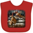 thumbnail image 3 of Inktastic Bull Riding Boys or Girls Baby Bib, 3 of 4
