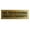 Brushed Gold, variant on Basic No Trespassing Private Property Sign (Light Grey / Burgundy) - Medium