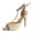 Beige, variant on JikouIivo Women Ladies Summer Sexy Hollow Fish Mouth Thin High Heel Sandals Casual Shoes Women Shoes Christmas