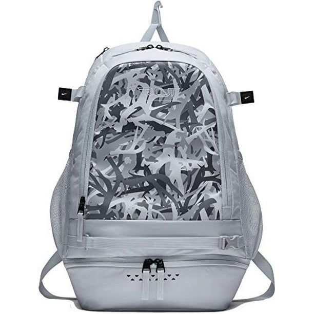 Nike Nike Trout Vapor Baseball Athletic Training Backpack, Pure
