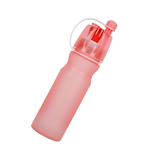 600ml Portátil Deporte BOTELLA DE AGUA Beber Copa Senderismo Acampar Ciclismo Vaso Para Sala De Fitness, Yoga, Correr, Aire Libre, Ciclismo, Y Acampar Rosado Baoblaze Botella de agua deportiva