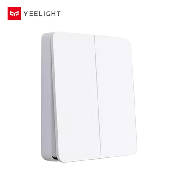 Yeelight Sans Fil Smarts Commutateur 16A Contrôleur de Lumière Compatible avec Mijia Mi Home AC250V/16A Double Bouton