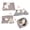 Gray, variant on HOARBOEG Warm Foldable Cat Bed Dog Bed, Indoor Soft Heated Pet Bed Cave with Cushion for Small Medium Large Cats & Puppies, Cozy Winter Kennel, Reversible Mat, 27.56x19.69IN