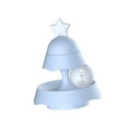 thumbnail image 1 of Juguete giratorio para gatos, bolas de juguete para gatos de interior, forma del de Navidad, juguetes para gatos, IQ Traning, diversión , 2 capas azul, 1 of 8