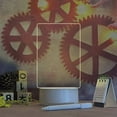 thumbnail image 1 of CNKOO Acrylic Note Board Night Light  Base USB Pen Erasable Acrylic Message Boards Transparent Luminous Vertical Lights, 1 of 6