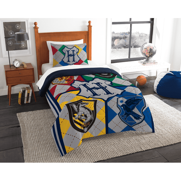 Harry Potter Hogwarts Houses Comforter Set