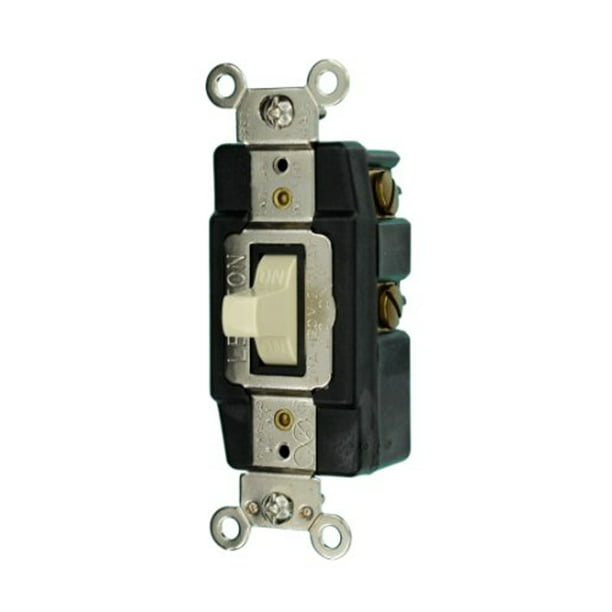 Leviton 1285 I 20 Amp 120277 Volt Toggle Single Pole Ac Quiet Switch