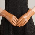 thumbnail image 2 of Guantes cálidos de invierno de moda para mujer, guantes de piel de cordero auténtica hechos a mano, de piel de oveja curvada, 2 of 6