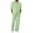 Light Green&1080, variant on CONFREE Mens 2 Peice Sets Casual Men's Summer Outfits Set Solid Buttons Shirts Pants Beach Vacation Outfits for Men