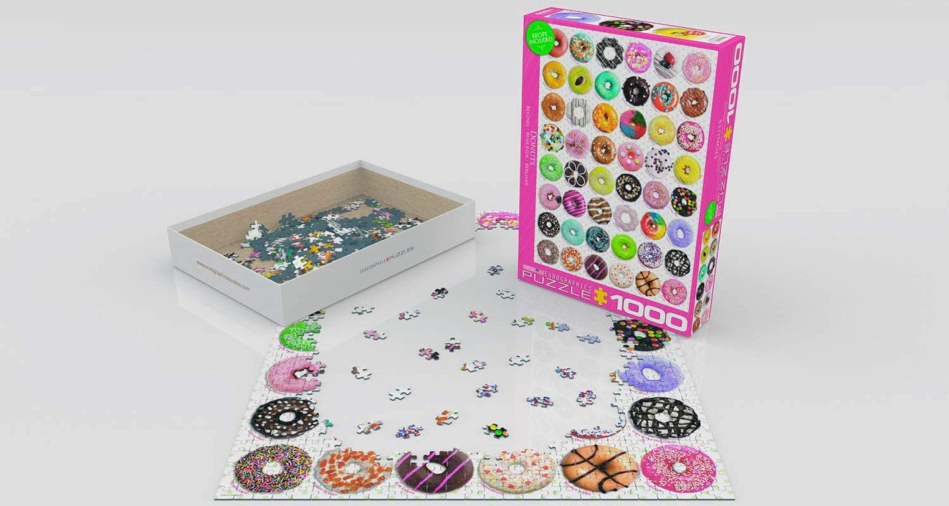 Tops Donut Sweet Collection   #60000585 Eurographics Puzzle 1000 Pc 