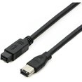 thumbnail image 1 of wonima11 FireWire 800 to 400 9 to 6 pin Cable (9pin 6pin) 6FT, IEEE 1394 Firewire 800 9-pin/6-pin Cable 6 Feet(9 pin to 6 pin), 1 of 1
