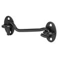 thumbnail image 2 of Ccdes Window Hook Latch,Window Latch,Household Stainless Steel Door Window Latch Hook Cabin Hooks Kit Hardware Accessory Black, 2 of 8