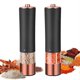 thumbnail image 2 of 2Pcs Automatic Salt Pepper Grinder Electric Spice Mill Battery Powered Adjustable Coarseness Pepper, 2 of 5