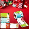 thumbnail image 3 of NT-ling Tags, 500Pcs Self-Adhesive Stickers, Gift Wrapping Labels, Snowman Designs, 3 of 8