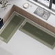 thumbnail image 3 of VIKAMA - Alfombra de cocina acolchada con barro de diatomeas, 2 piezas, moderna, simple, súper absorbente, antideslizante, de secado rápido, para puerta de baño, 3 of 4