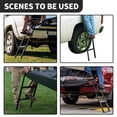 thumbnail image 3 of WOLFSTORM Universal Fit Tailgate Ladder Adjustable Rear Gate Step Ladders for Pickup Truck, 3 of 10