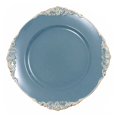 thumbnail image 6 of Efavormart 6 Pack Dusty Blue 13" Round Baroque Charger Plates Leaf Embossed Rim for Tabletop Decor Catering Event Decoration, 6 of 11