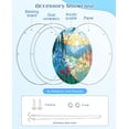 thumbnail image 6 of Clearance！Acrylic Suncatcher Jigsaw Puzzle-Emerald Flame Hummingbird, Window Suncatcher Acrylic Puzzle, DIY Suncatcher Kits for Adults, Home Decor Gift for Women, Mom, Friends (7.4 in), 6 of 8