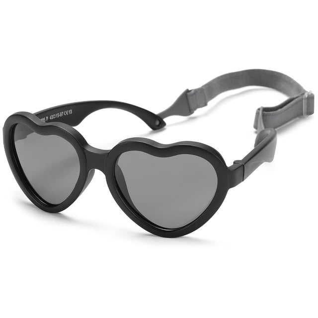 Gafas de Sol Polarizadas para Bebé NULOOQ Flexibles en Forma de Corazón