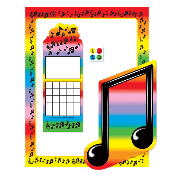 SHAPES ETC. Stationery Set - Musical Note