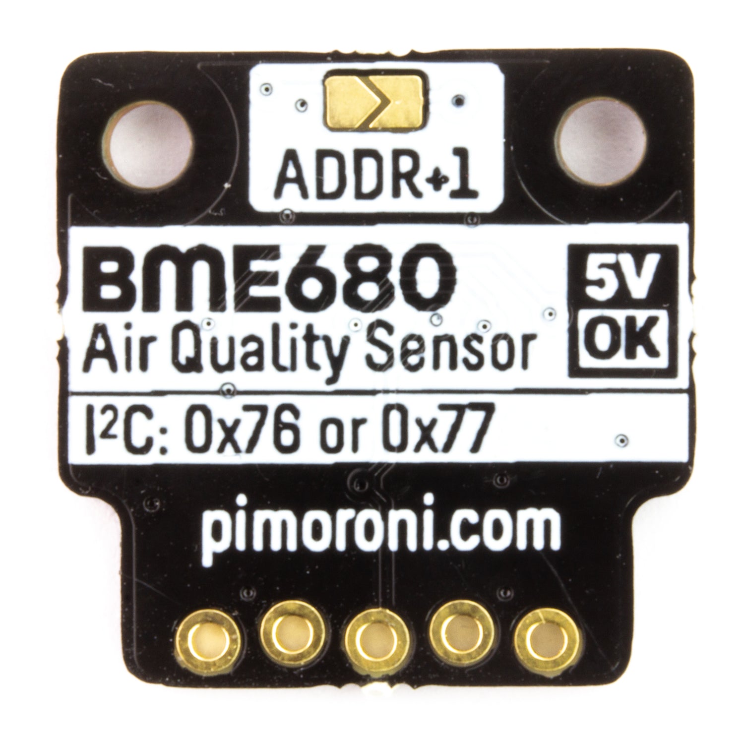 Pimoroni PIM357 BME680 Breakout -Air Quality,Temperature,Pressure, Humidity Sensor Raspberry Pi and Arduino-compatible