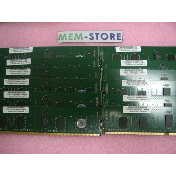 384GB 12x32GB DDR4-2933MHz PC4-23400 RDIMM Memory TSV for Servers Special Price (3rd Party)