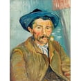 thumbnail image 2 of Van Gogh, Vincent 12x14 White Modern Wood Framed Museum Art Print Titled - The Smoker (Le Fumeur) (1888), 2 of 4
