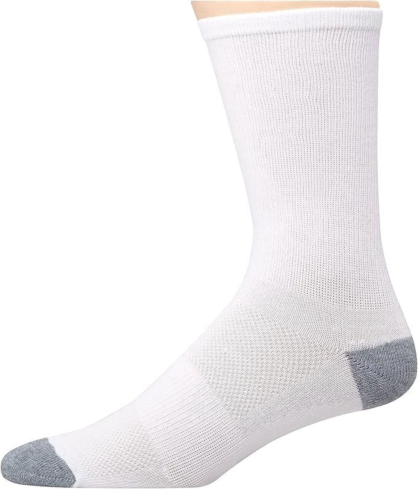 Hanes Men's Hanes Men's Socks, X-temp Lightweight Socks, Crew and Ankle, 12-pack Size 6-12