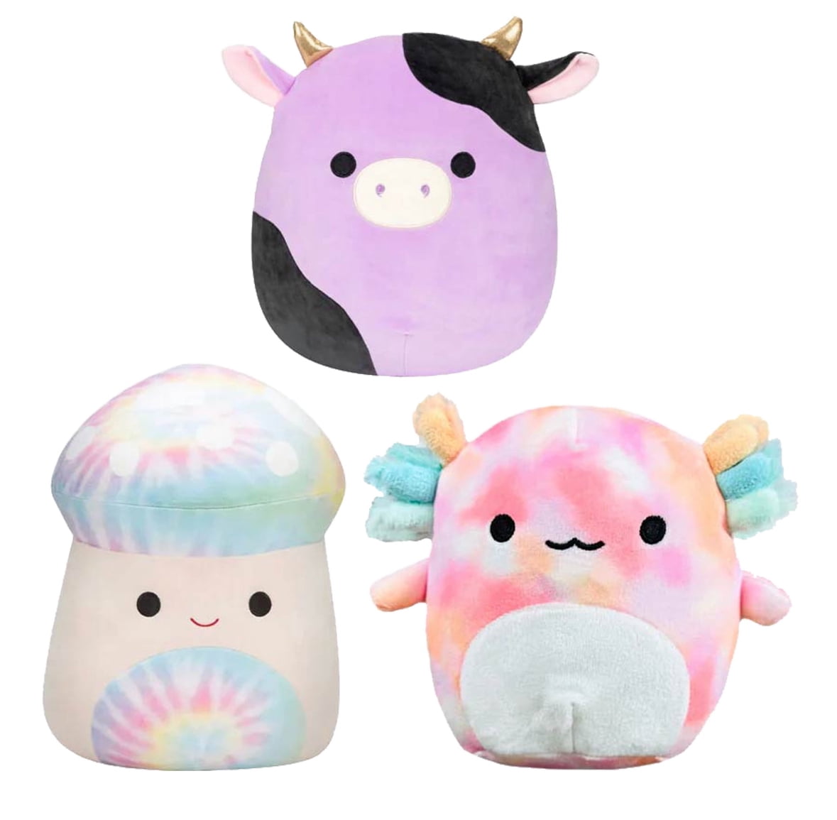 Squishmallow 5 Plush Mystery Box, 5-Pack - Assorted Set of Various Styles  - Official Kellytoy - Cute and Soft Squishy Stuffed Animal Toy