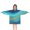 Blue Gold Marble-1, variant on Pink Gold Wave Marble Blanket Hoodies for Kids 6-13YR Oversize Wearable Blanket Hoodies for Boys Girls Teens