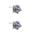 thumbnail image 1 of Advancent 50 unidades/juego de decoración de boda, flores y plantas de imitación para ramos impresionantes, perfecto para en interiores o plateado 2Conjunto, 1 of 6