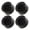 Black, variant on Rupoun Electric Guitar Tone Volume Control Knobs for EPI LP Instruments, 4 Pcs, Black