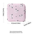 thumbnail image 7 of Reusable Sanitary Napkin Pads Storage Bag, Portable Water Resistance Pocket Size Purse for Women Girls, NGTEVOOS Clearance Black of Friday Special Offers, 7 of 7