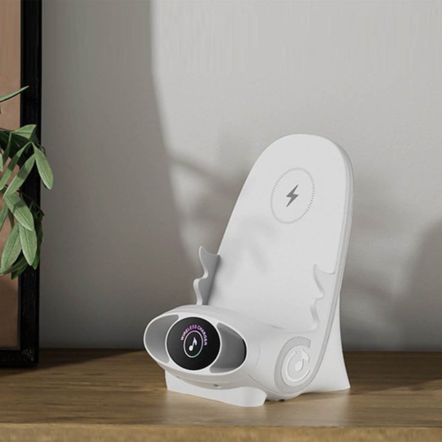 WIFKLSIIPG Mini Chair Wireless Fast Charger Multifunctional Phone Holder