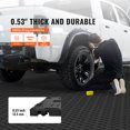 thumbnail image 4 of STAWAY Interlocking Garage Tiles 12x12, 50 Pack, Non-Slip, Waterproof, 5500lbs Load Capacity, Perfect for Garages, Basements, and Repair Shops - Black, 4 of 9