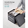 thumbnail image 4 of Otomana SONGMICS Mazie 38 cm Storage de piel sintética, 4 of 6