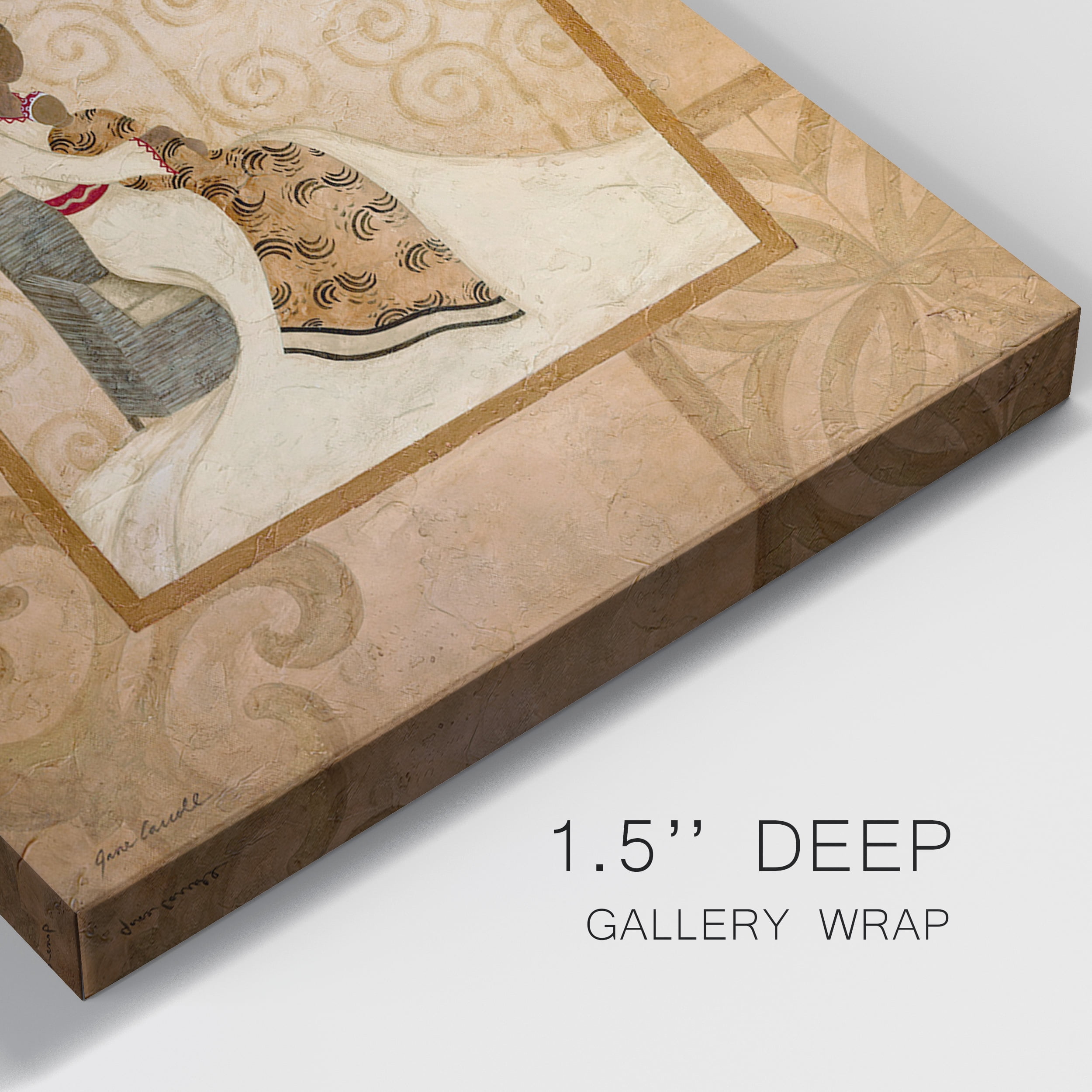 A Mother's Touch - Premium Gallery Wrapped Canvas - Ready to Hang Set of 2 - 40 x 40 Each
