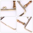 thumbnail image 3 of Marco Monedero Metal Cerradura Broche Beso Cuadrado Bambú para Bolsas Bricolaje FLhrweasw, 3 of 9
