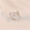 thumbnail image 1 of WRITWAA Bague Ouverte Réglable pour Adolescentes 1Ensemble Alliage, 1 of 5