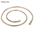 thumbnail image 4 of 2.5/3/4/5/6mm 316L Stainless Steel Men Women Round Snake Chain Necklace20"22"24", 4 of 6