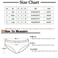 thumbnail image 2 of Nrmvnmi Summer Saving Ice Silk Briefs Women's Seamless Briefs Comfort Ice Silk Underwear Multipack Mid Waist Laser Cut No Show Panties For Moms Gifts, 2 of 2