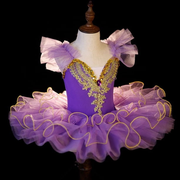 Trajes de Ballet para niñas, disfraces de cosplay para niños pequeños, tutú de bailarina, vestido de baile para niños, disfraces de baile del lago de los Cisnes, ropa