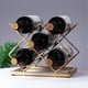 thumbnail image 3 of Countertop Wine Rack Freestanding Small Wine Rack Desktop Wine Rack Bracket For Cabinets, Pantry, Wine Bottle Storage, 3 of 5