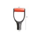 thumbnail image 3 of Polyvinyl Chloride Material Shovel D Grip Handle, Ergonomic Shape Comfortable To Use For Digging Raking Tools, Universal Design For Snow Shovel Handle - Durable & Reusable (One, 3 of 3