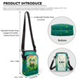 thumbnail image 6 of HELLHERO Santa's Rainbow Shoulder Bags with Shoulder Strap Adults for Travel, Outdoor and Daily Use 4.33x1.97x7.09, 6 of 7