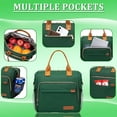thumbnail image 2 of Shiyou - Sacs à Lunch pour Femmes - Boîte à Lunch Réutilisable Sac Adulte à Lunch, Vert, 2 of 4