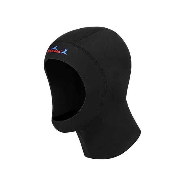 Soidarity DIVE SAIL 1MM Gorros de buceo CR Equipo de snorkel súper elástico Sudadera con capucha Protector solar Gorro de natación para surf de invierno Type2 NO2 Soidarity OD003266-01