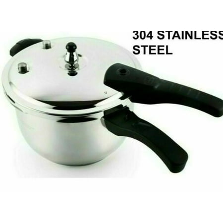 

Stainless Steel Pressure Cooker 4.5/6.7/8.9/11.2/13.4 Quart Silver